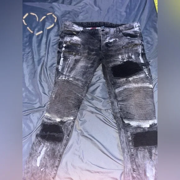 Rockstar Jeans Rockstar Original Moto Jeans Black Poshmark